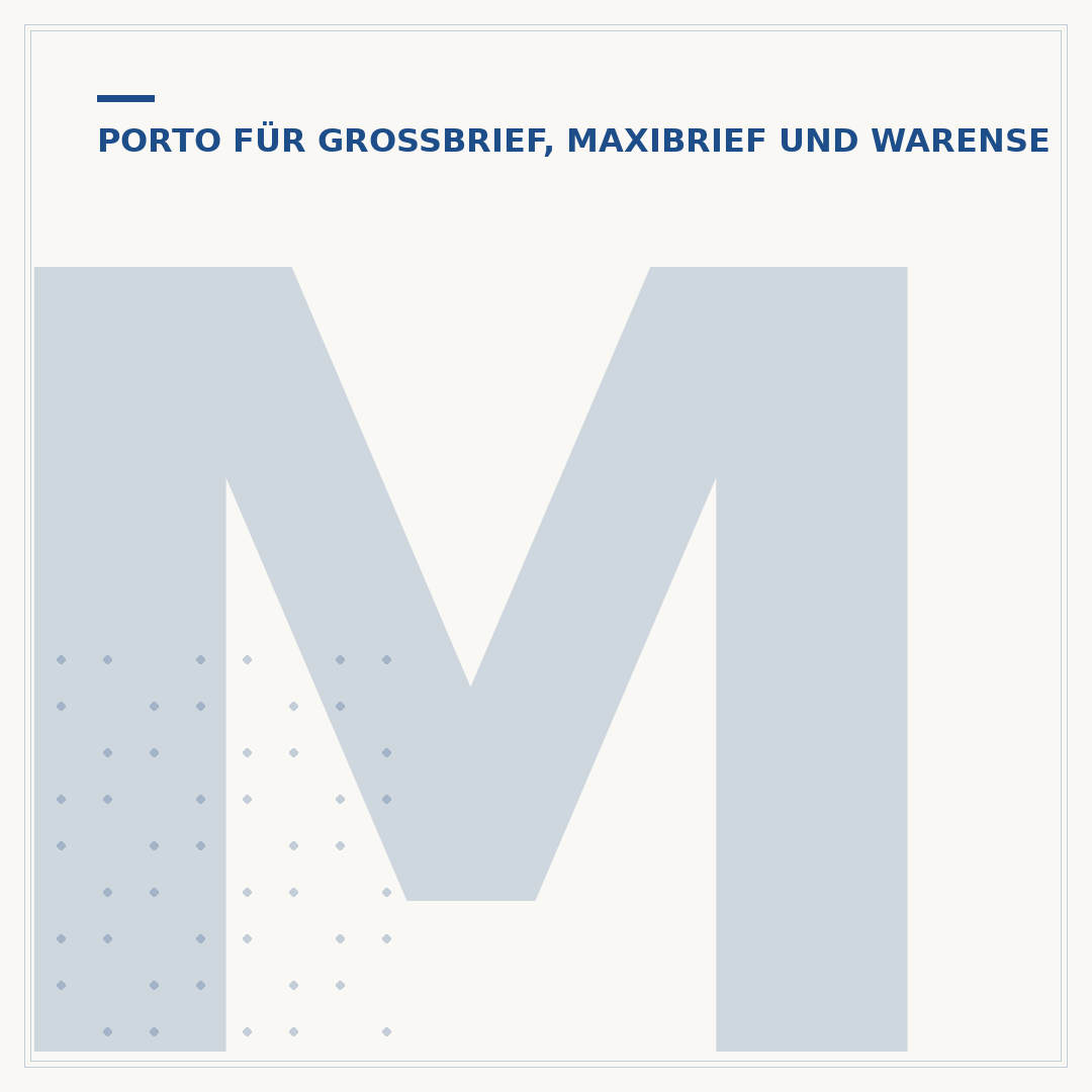 Maxibrief plus Porto: Kosten & Versandinformationen
