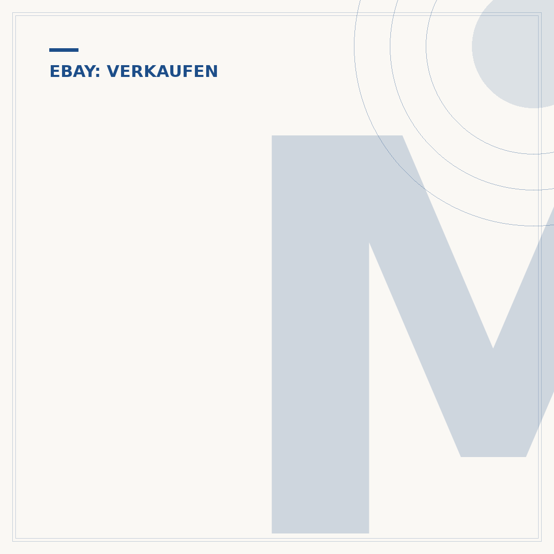 Mein eBay Verkaufen Übersicht: Verkaufsstatus im Blick