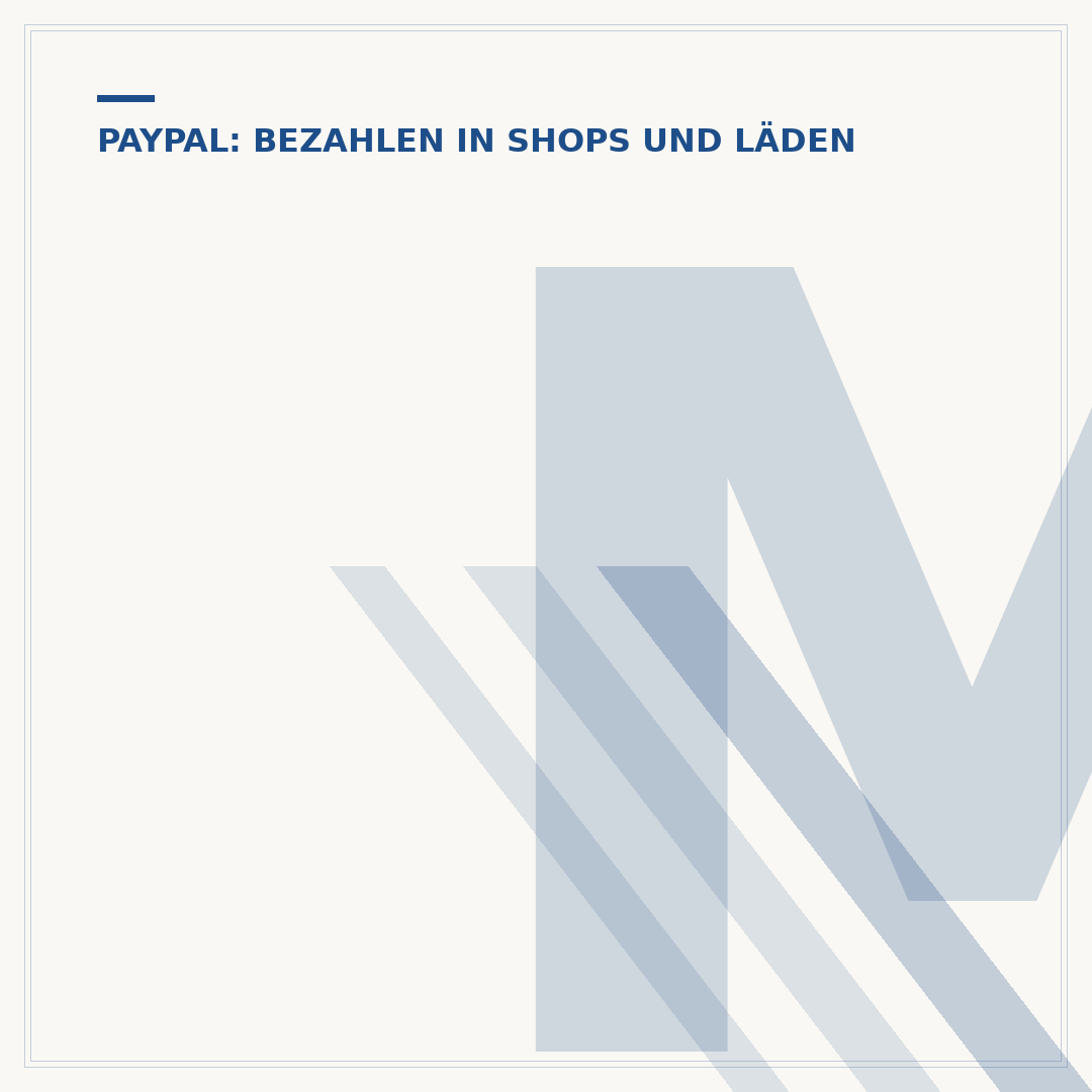 Mit PayPal im Laden bezahlen