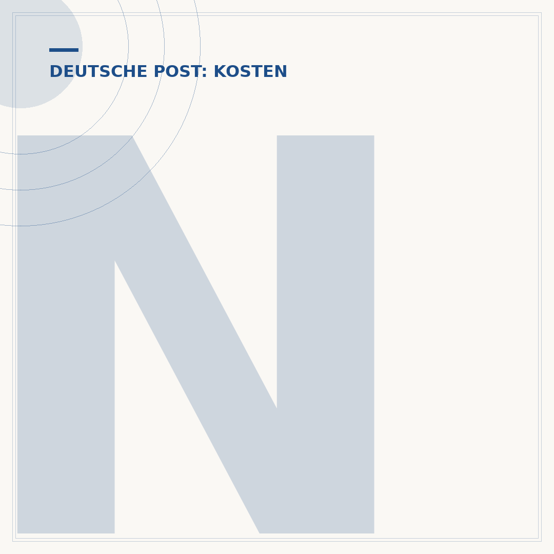 Nachsendeauftrag Deutsche Post Kosten: Preise & Dauer