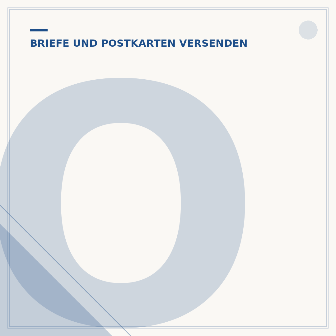 Online-Frankierung der Briefmarke