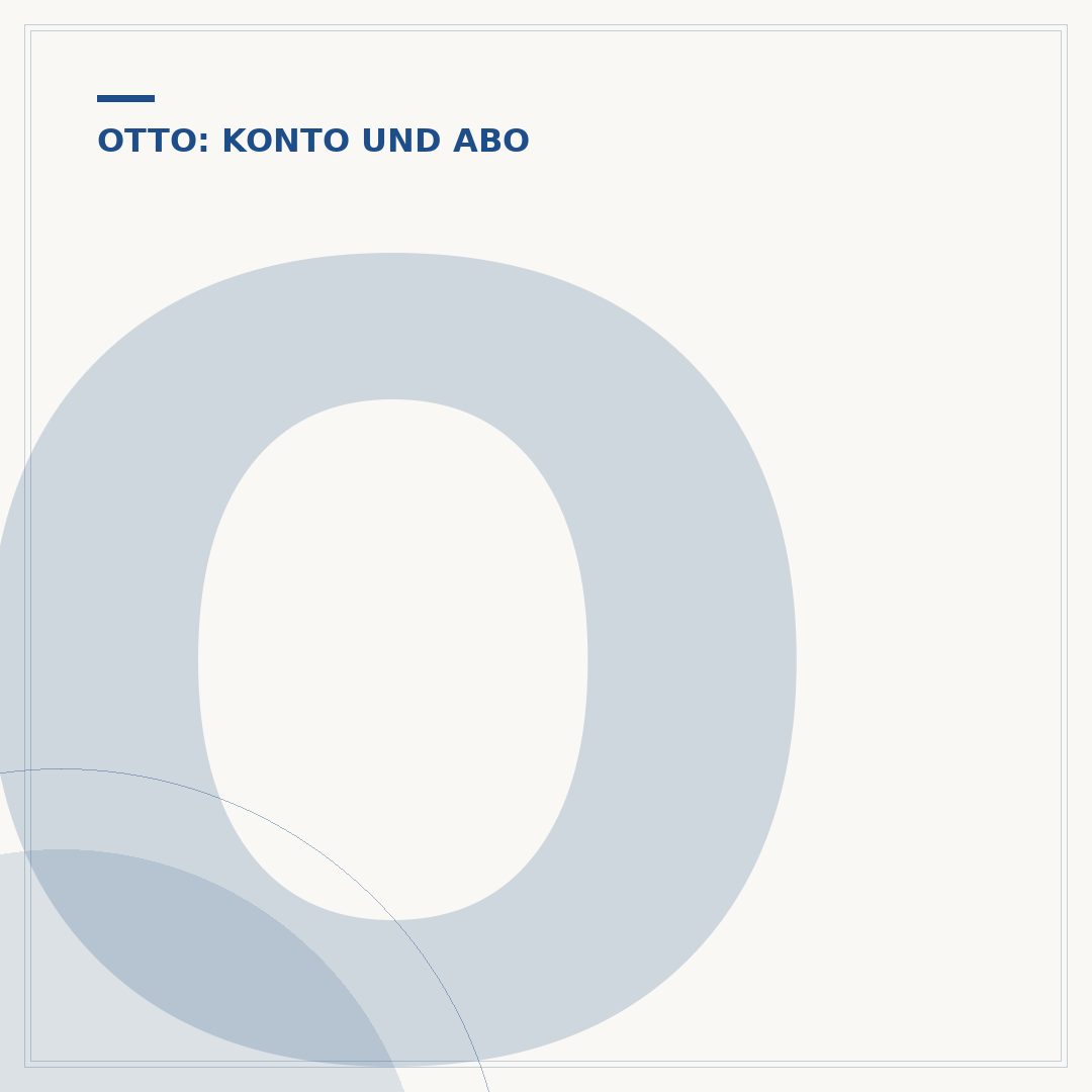 Otto Konto löschen