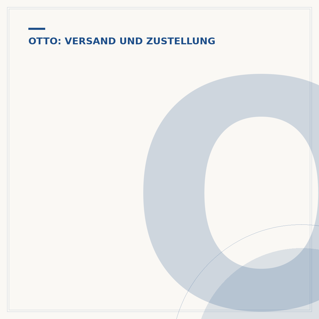 Otto Lieferung: Kosten, Optionen & wichtige Infos