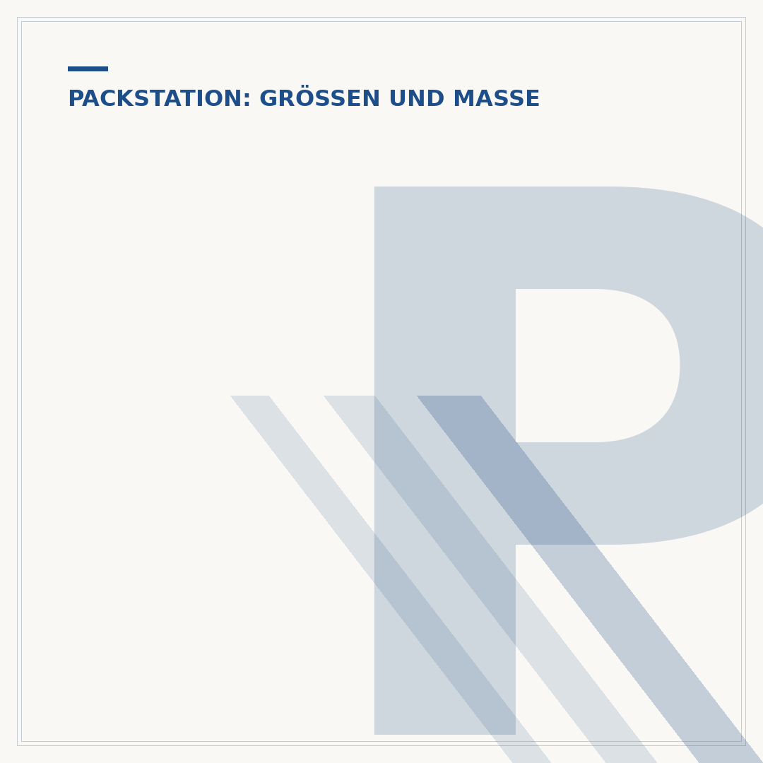 Packstation Größe XL: Was passt hinein?