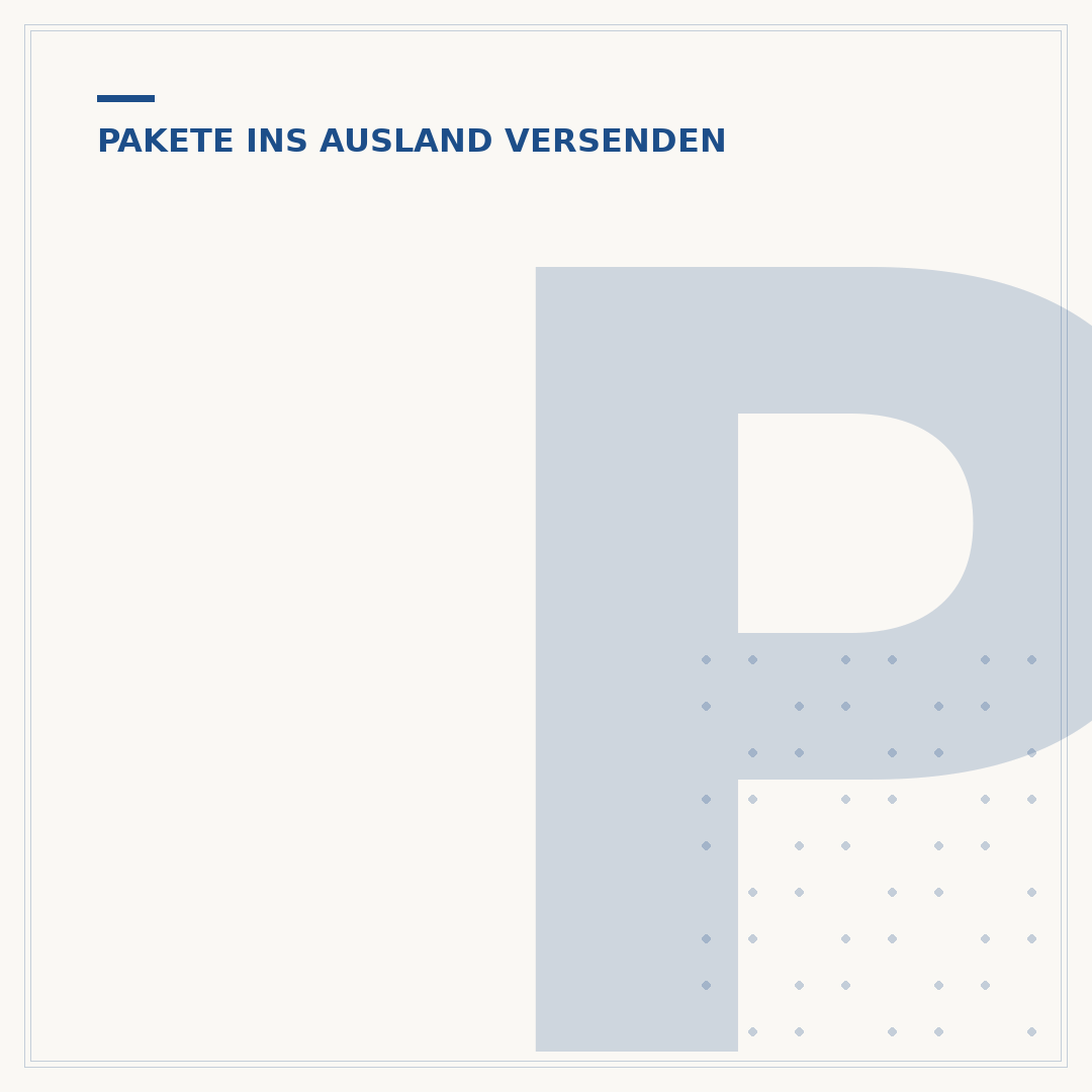 Paket ins Ausland senden: Kosten, Regeln & Optionen