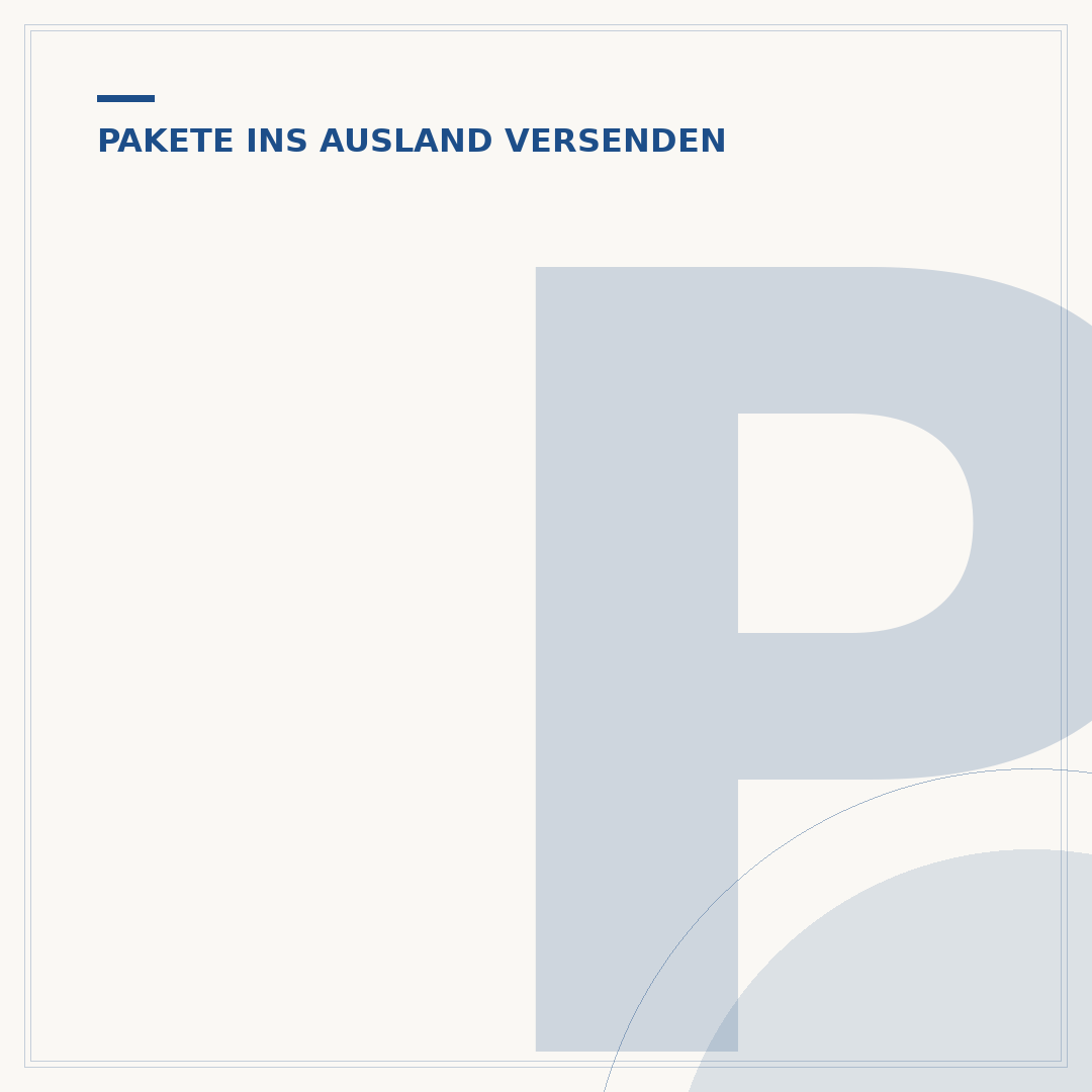 Paket ins Ausland versenden: Kosten und Tipps