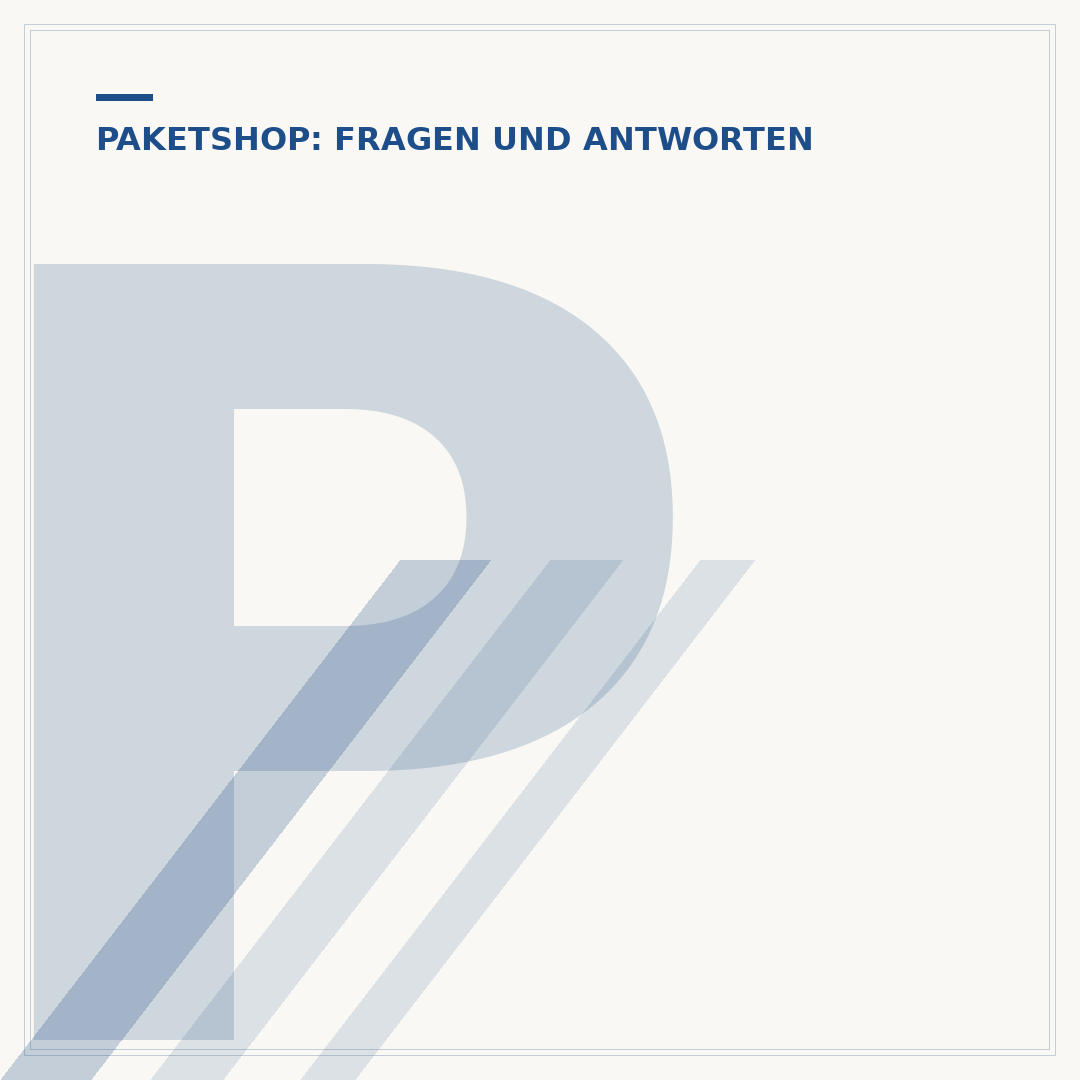 Paketshop in Verkaufshalle finden & nutzen