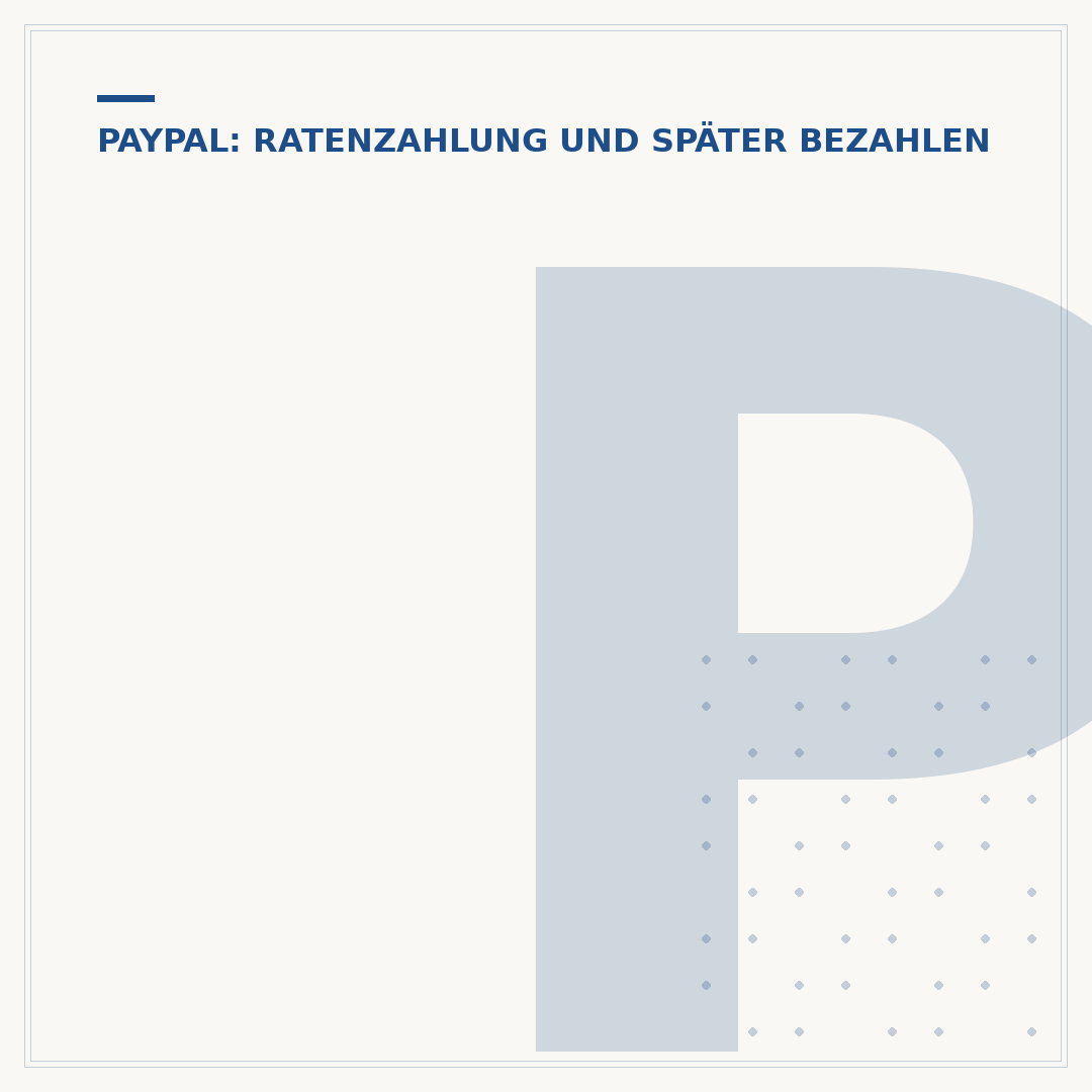 PayPal-Bezahlung nach 30 Tagen