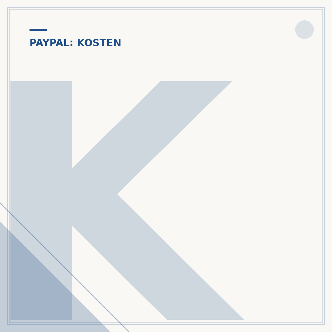Kosten der PayPal Debit Card