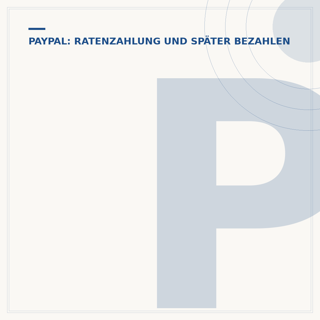 PayPal Ratenzahlung & Sondertilgung: Kosten & Bedingungen