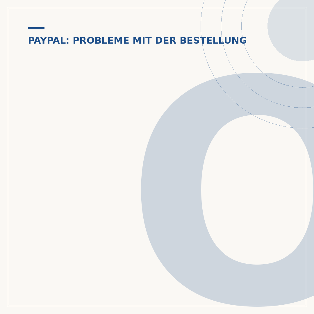 Offene PayPal-Zahlung stornieren