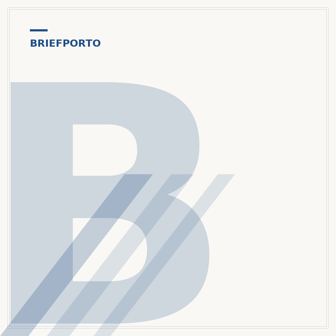 Briefporto: Wie viel Porto für welchen Brief?