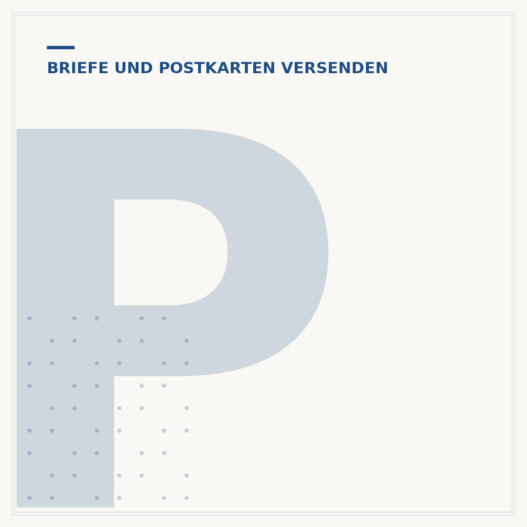 Post-Briefmarken drucken