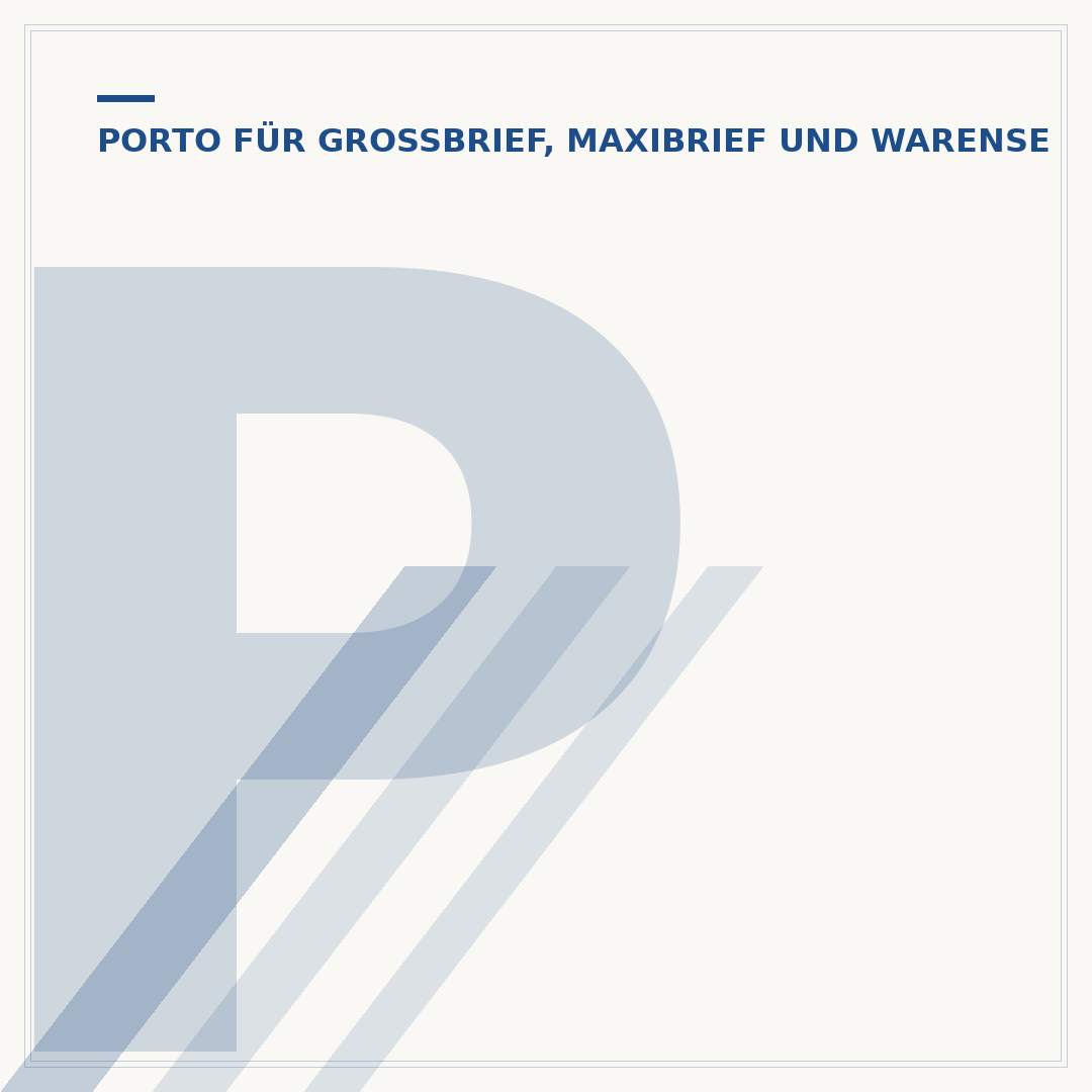 Post Warensendung Porto: Kosten & Versandoptionen prüfen