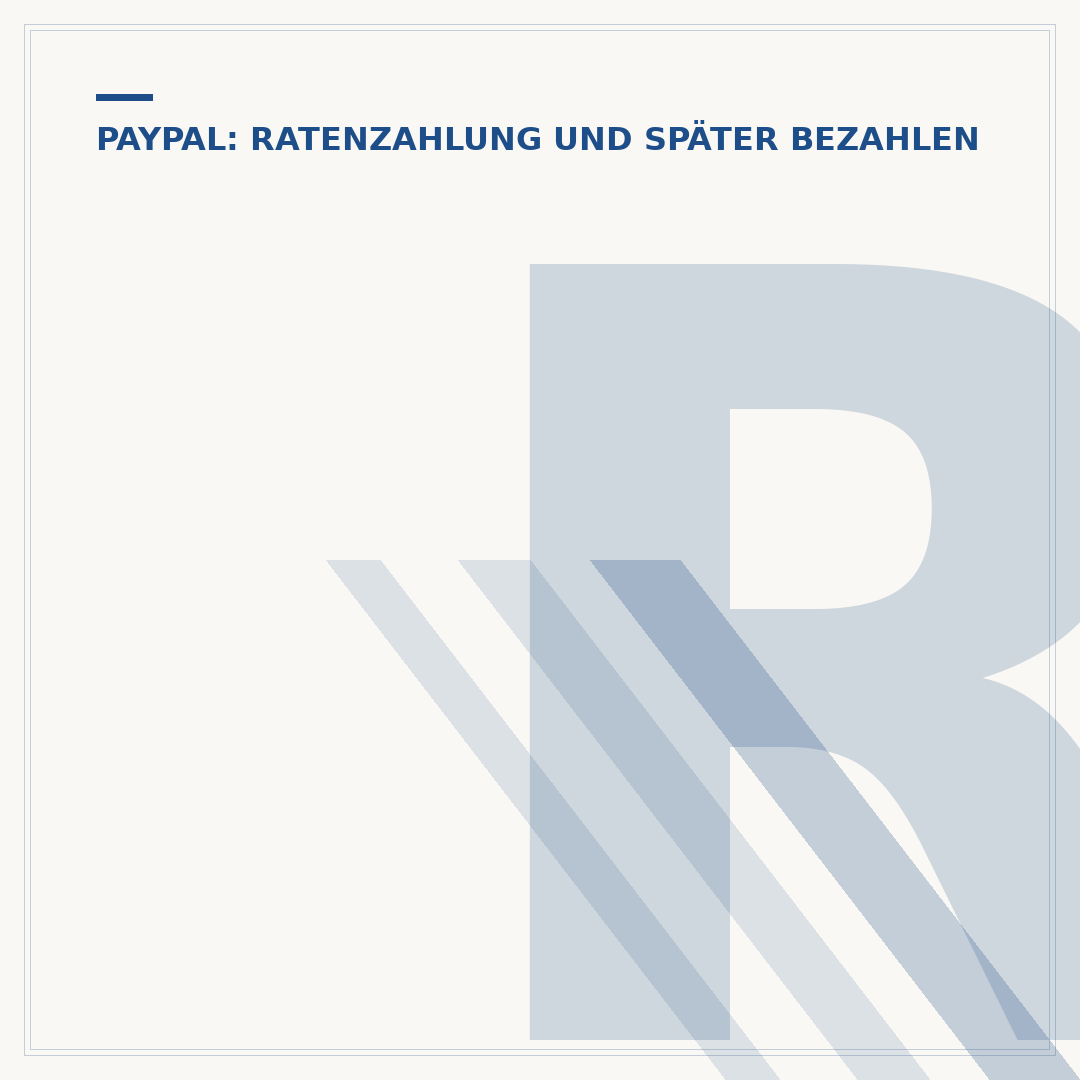 Ratenkauf mit PayPal: Ihre Optionen und Vorteile