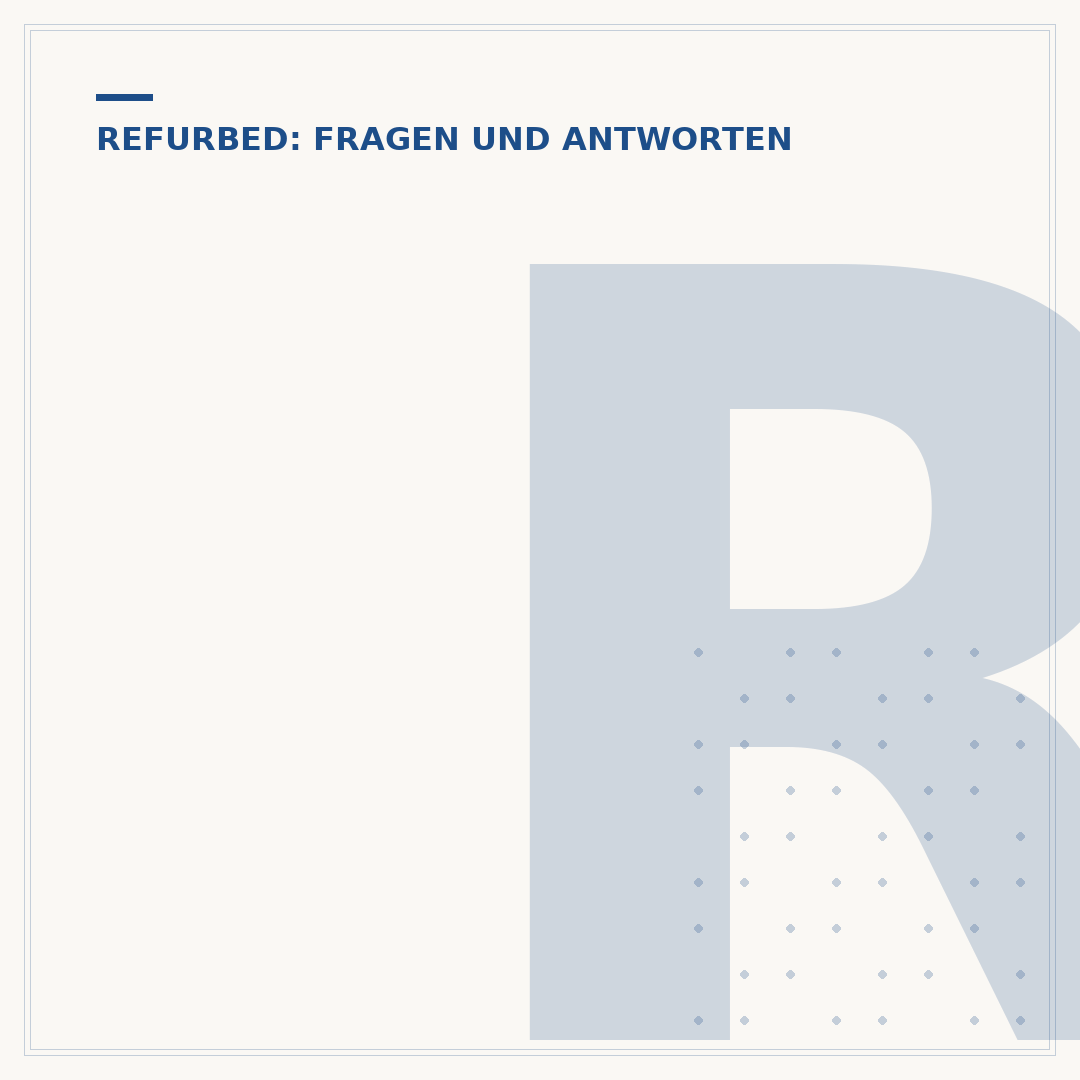 Refurbed Bestellung stornieren: So gehen Sie vor