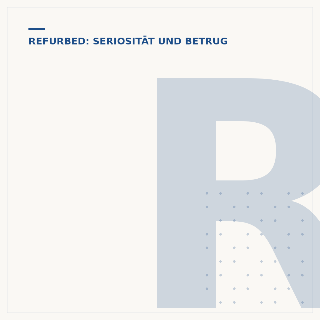 Refurbed: Schlechte Erfahrungen? Das müssen Sie wissen
