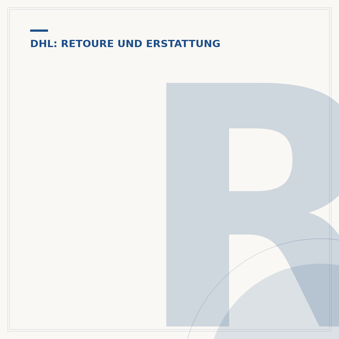 Reklamation bei DHL: So erhalten Sie Entschädigung