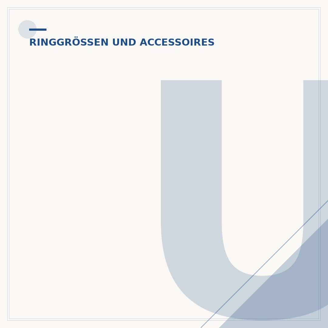 US-Ringgröße in Deutsch