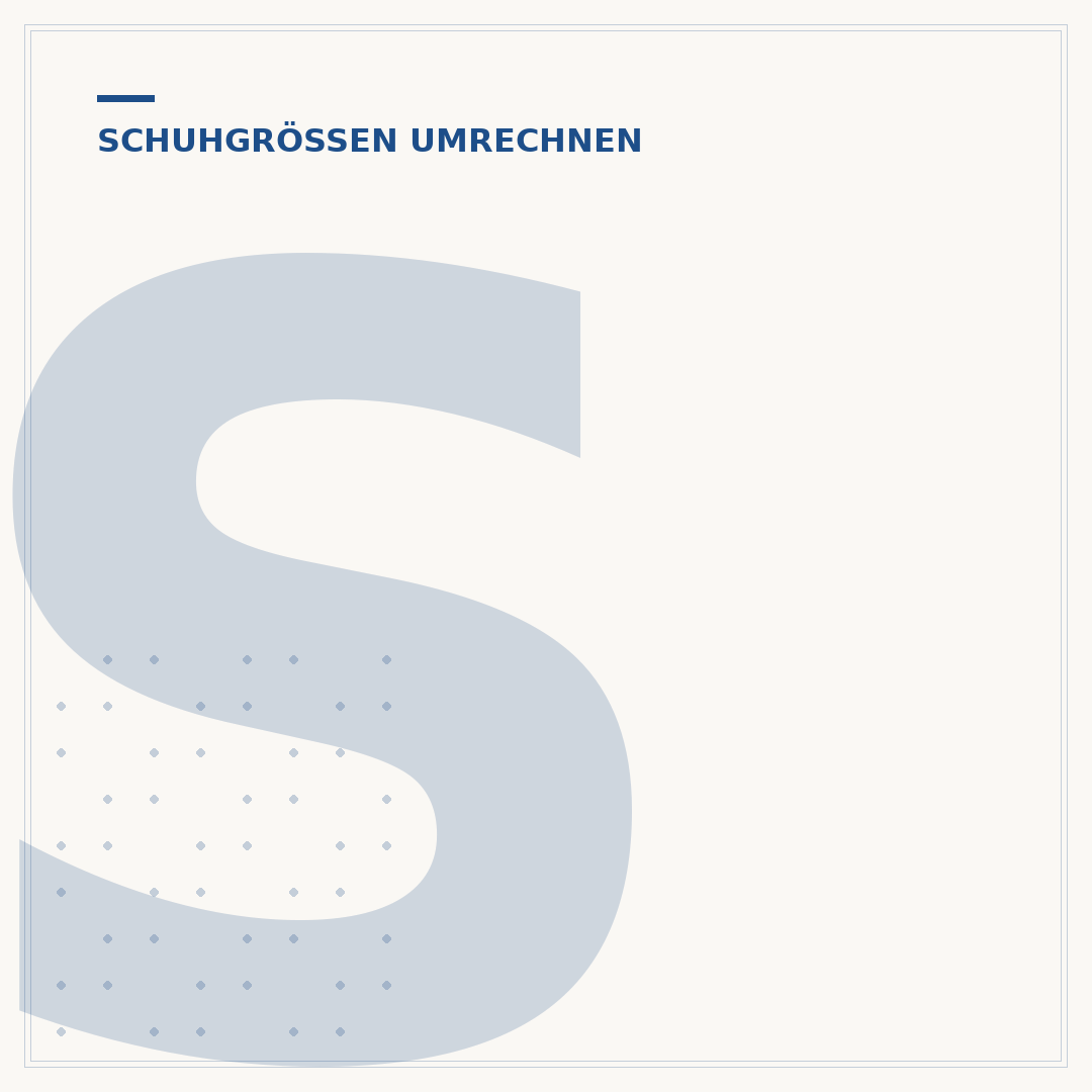Schuhgröße UK in Deutsch umrechnen