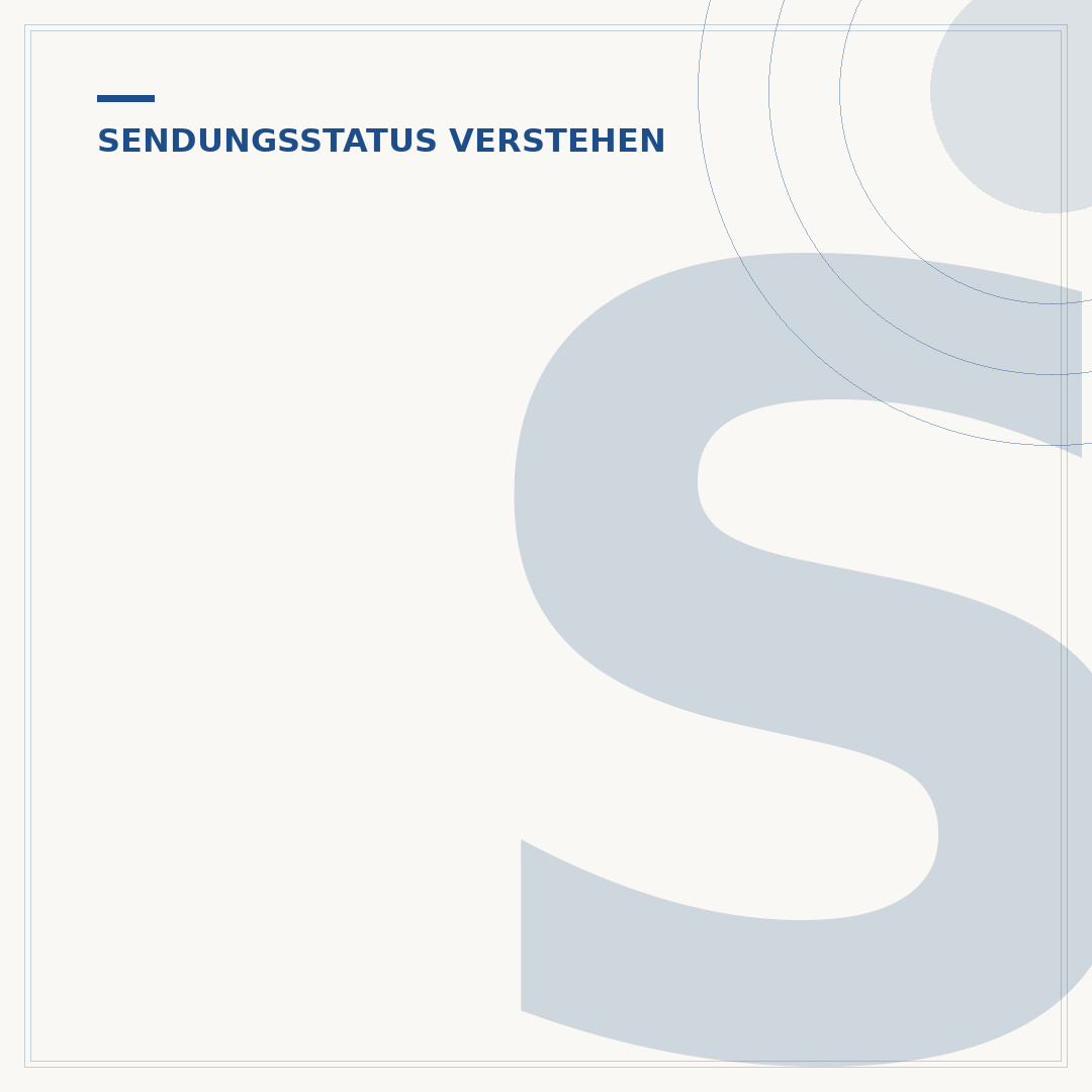 Sendung wurde fehlgeleitet