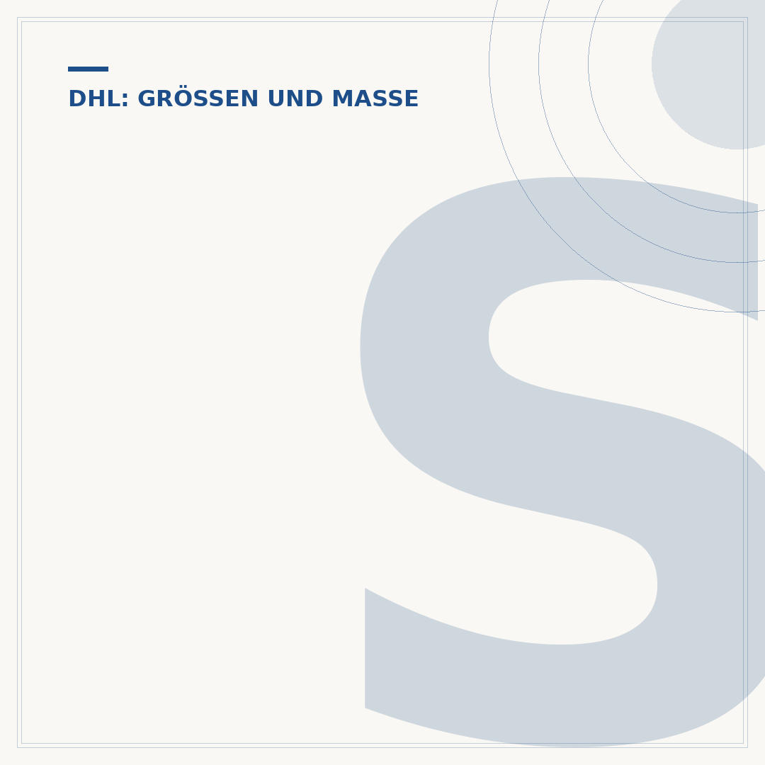 Sperrgut über DHL versenden: Maße, Kosten & Regeln