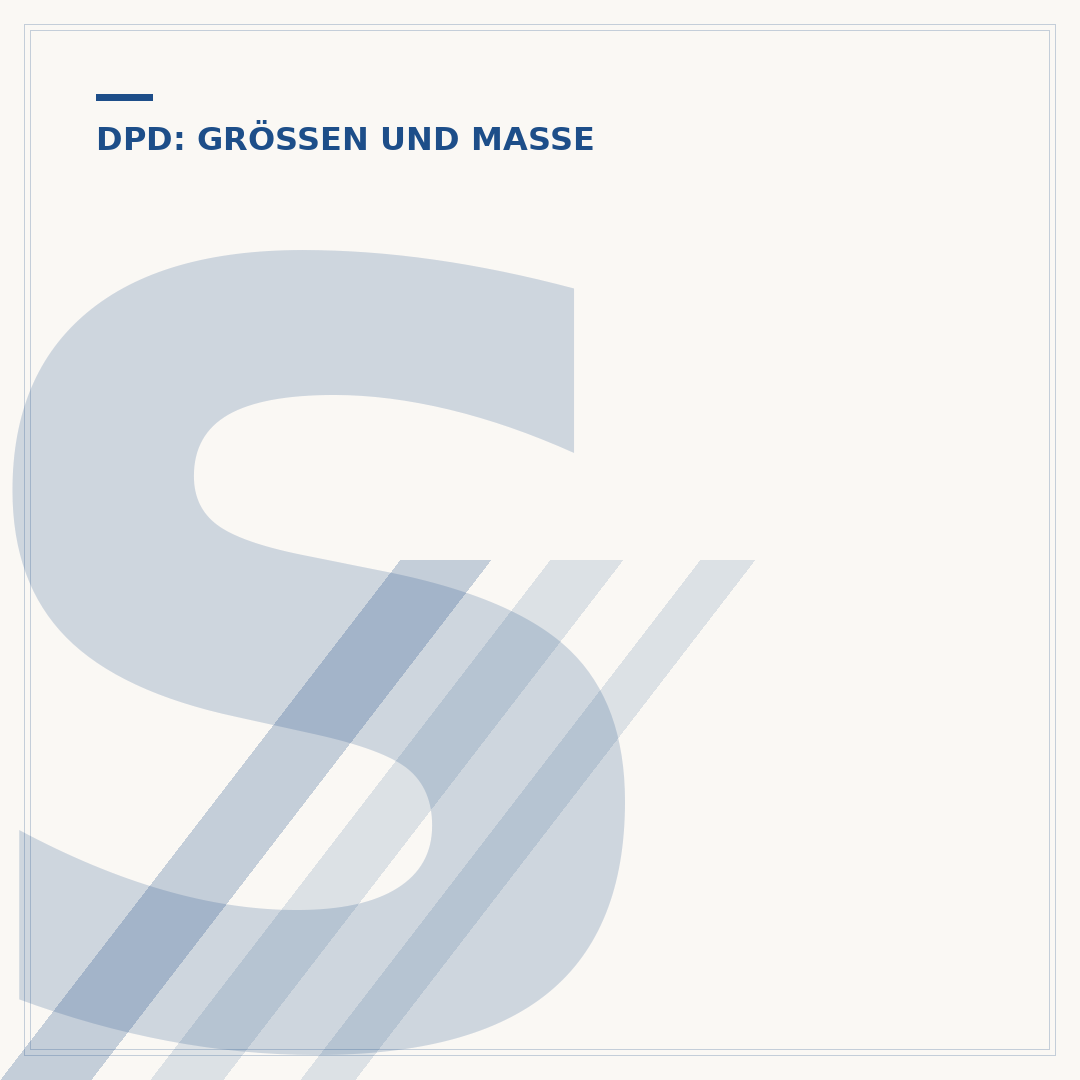 Sperrgut versenden mit DPD: Maße, Kosten & Regeln