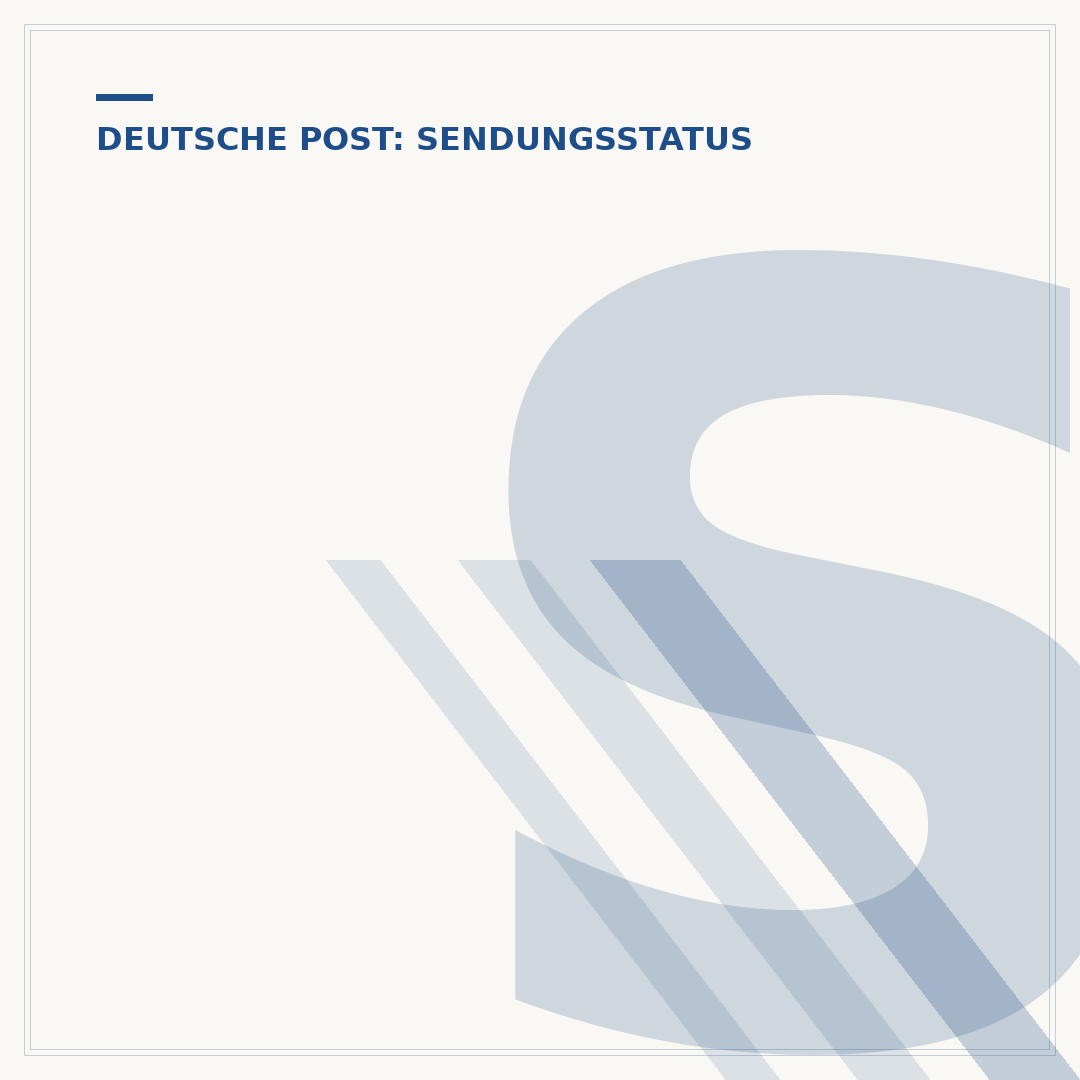 Status Deutsche Post: Sendungsverfolgung erklärt & prüfen