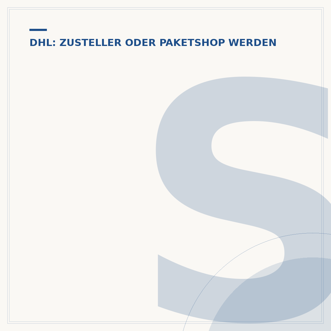 Subunternehmer bei DHL werden: Voraussetzungen & Ablauf