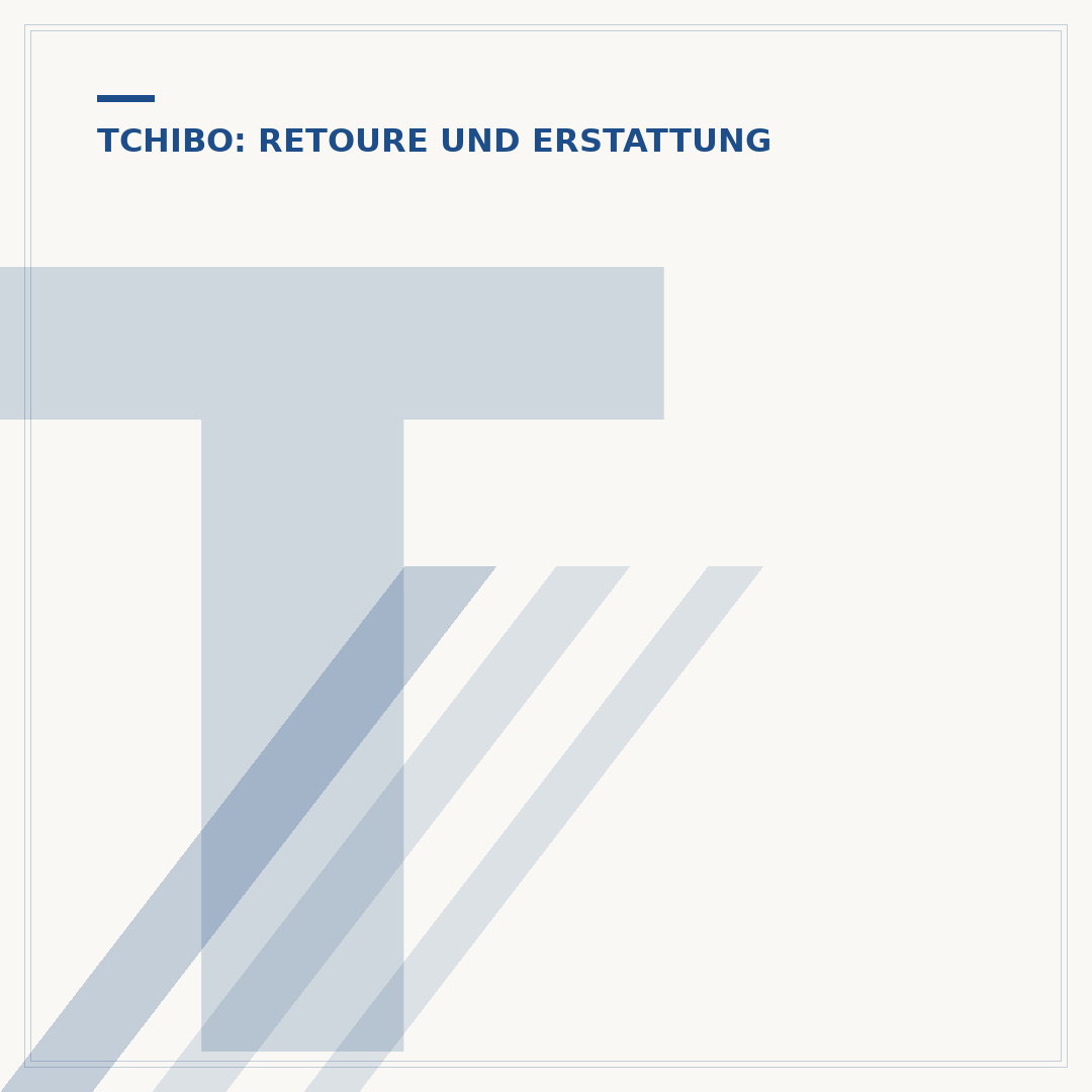 Tchibo Retoure vermeiden: Clever einkaufen, Ärger sparen