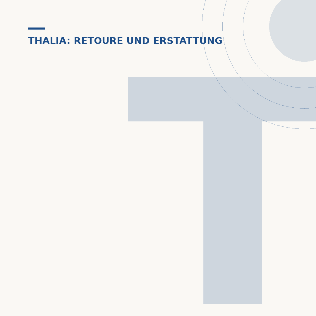 Thalia Umtausch: So funktioniert die Rückgabe