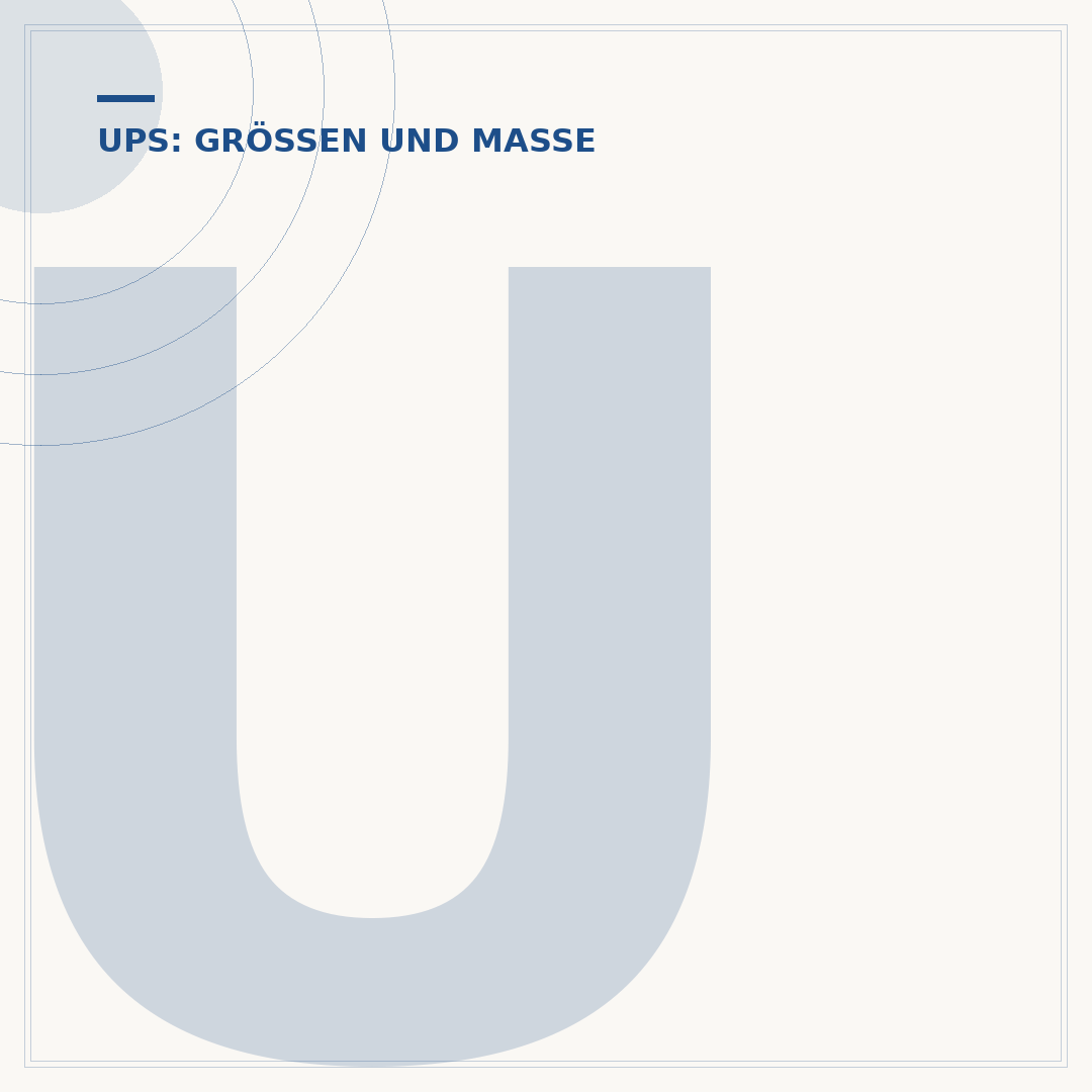 UPS Paket Maße und Preise: Was Sie wissen müssen