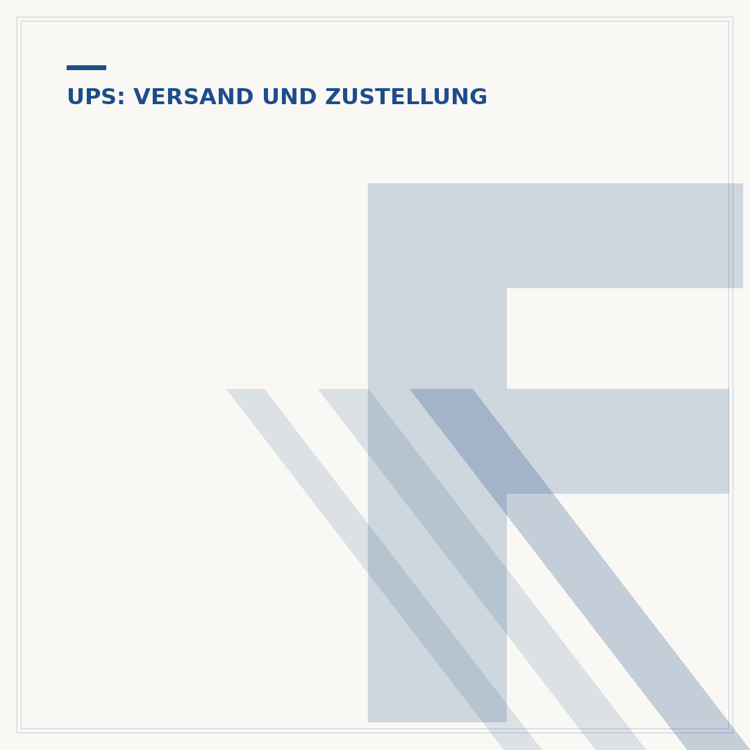 Fährt UPS samstags? Zustellung und Abholung prüfen