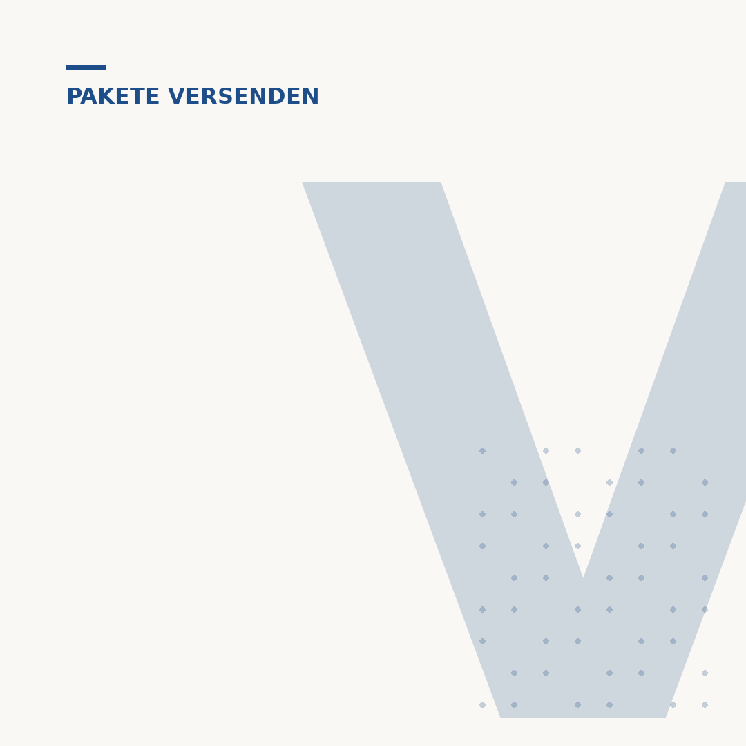 Versichertes Paket versenden