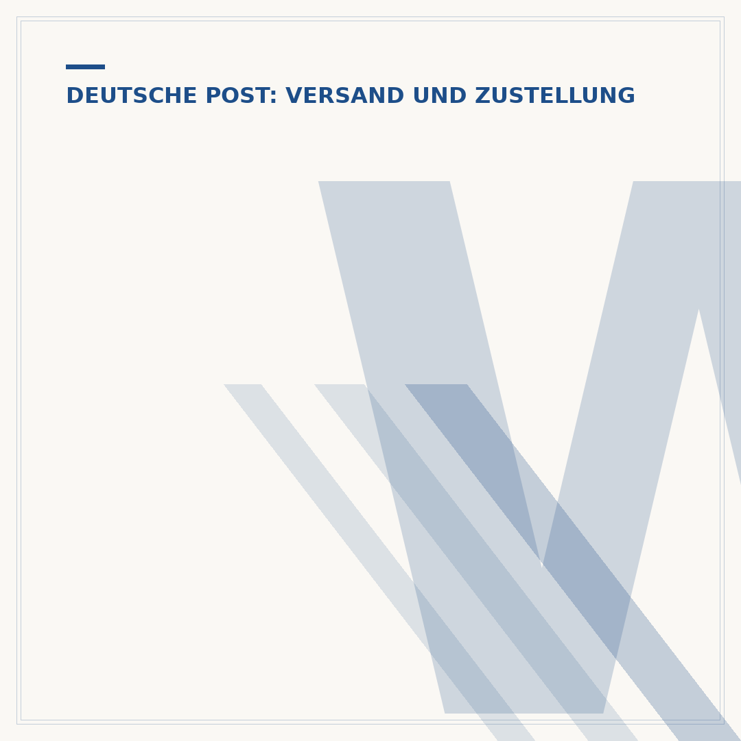 Wann kommt die Deutsche Post: Zustellzeiten & Tipps