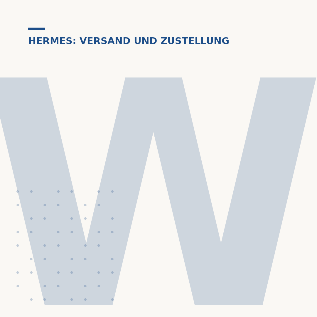 Wann kommt Hermes bei mir an? Lieferzeiten prüfen