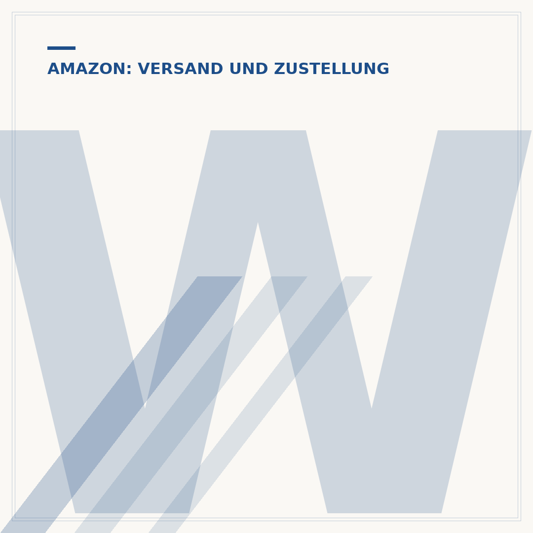 Wann liefert Amazon bei mir? Lieferzeiten verstehen