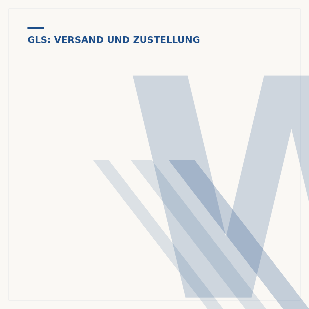 Wann liefert GLS in meiner Straße? Zustellzeiten prüfen