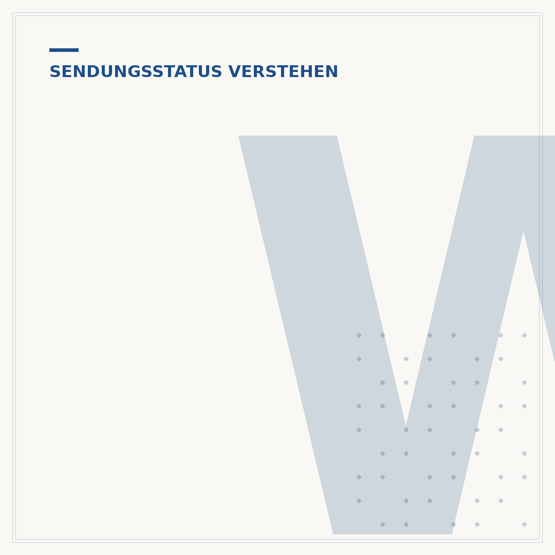 Was bedeutet einschreiben? Sendungsstatus erklärt
