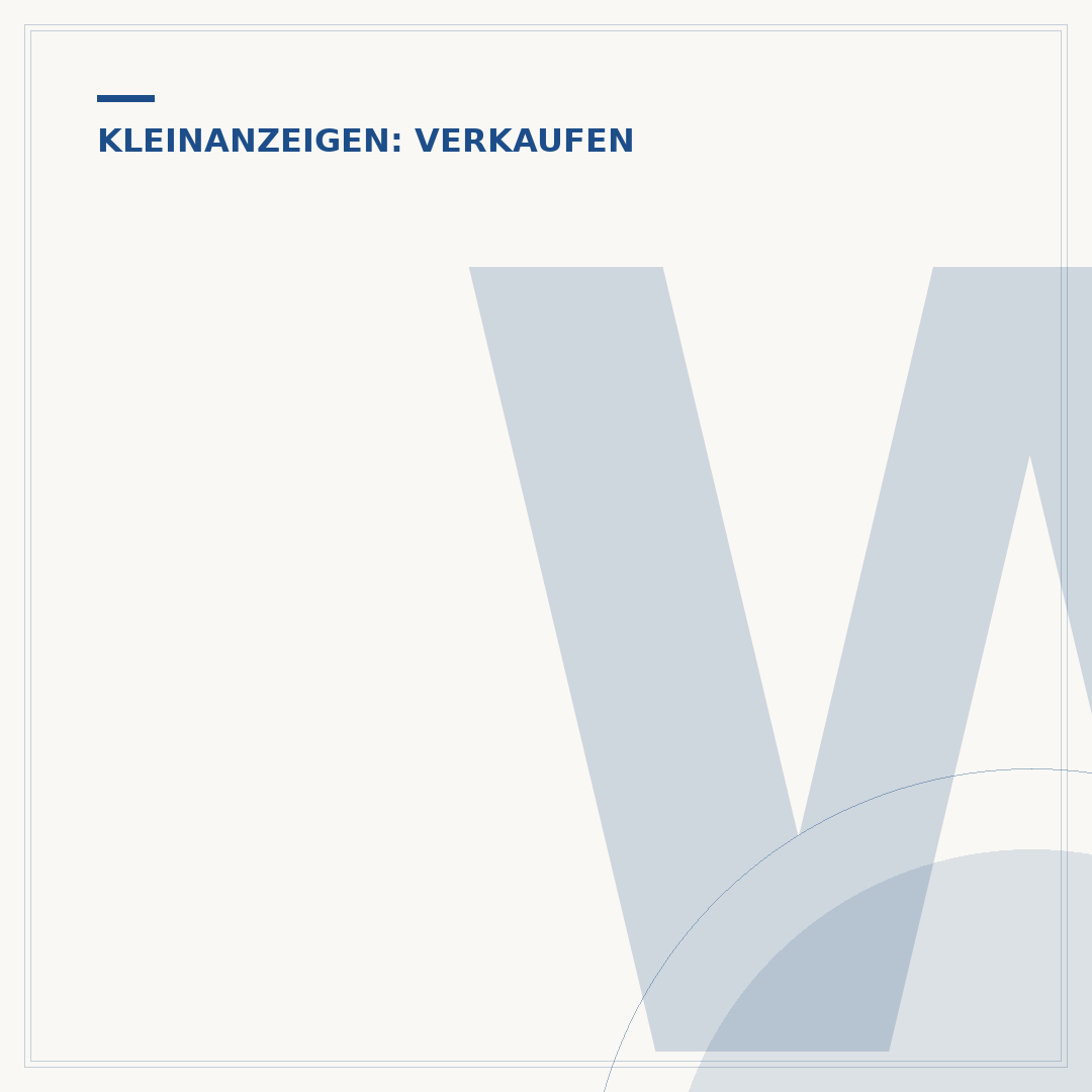 Was verkauft sich gut auf eBay Kleinanzeigen?