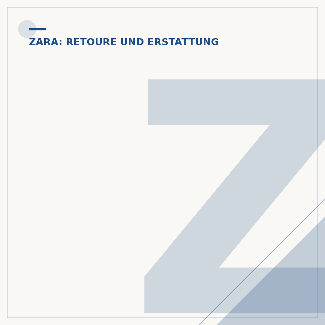 Zara Bestellung zurücksenden: So geht's richtig