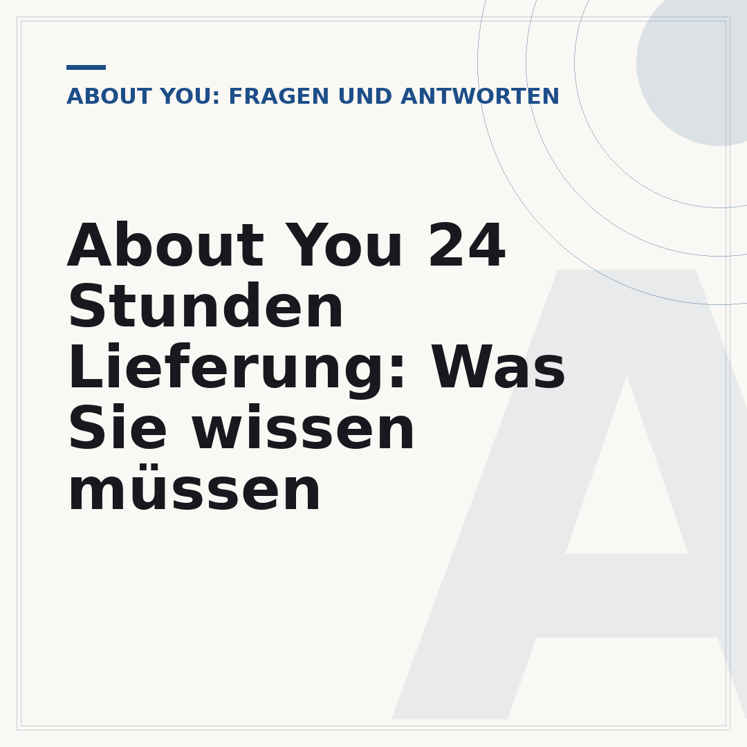 About You 24 Stunden Lieferung: Was Sie wissen müssen