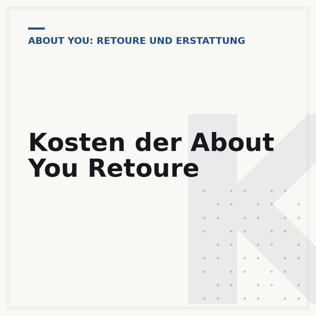 Kosten der About You Retoure