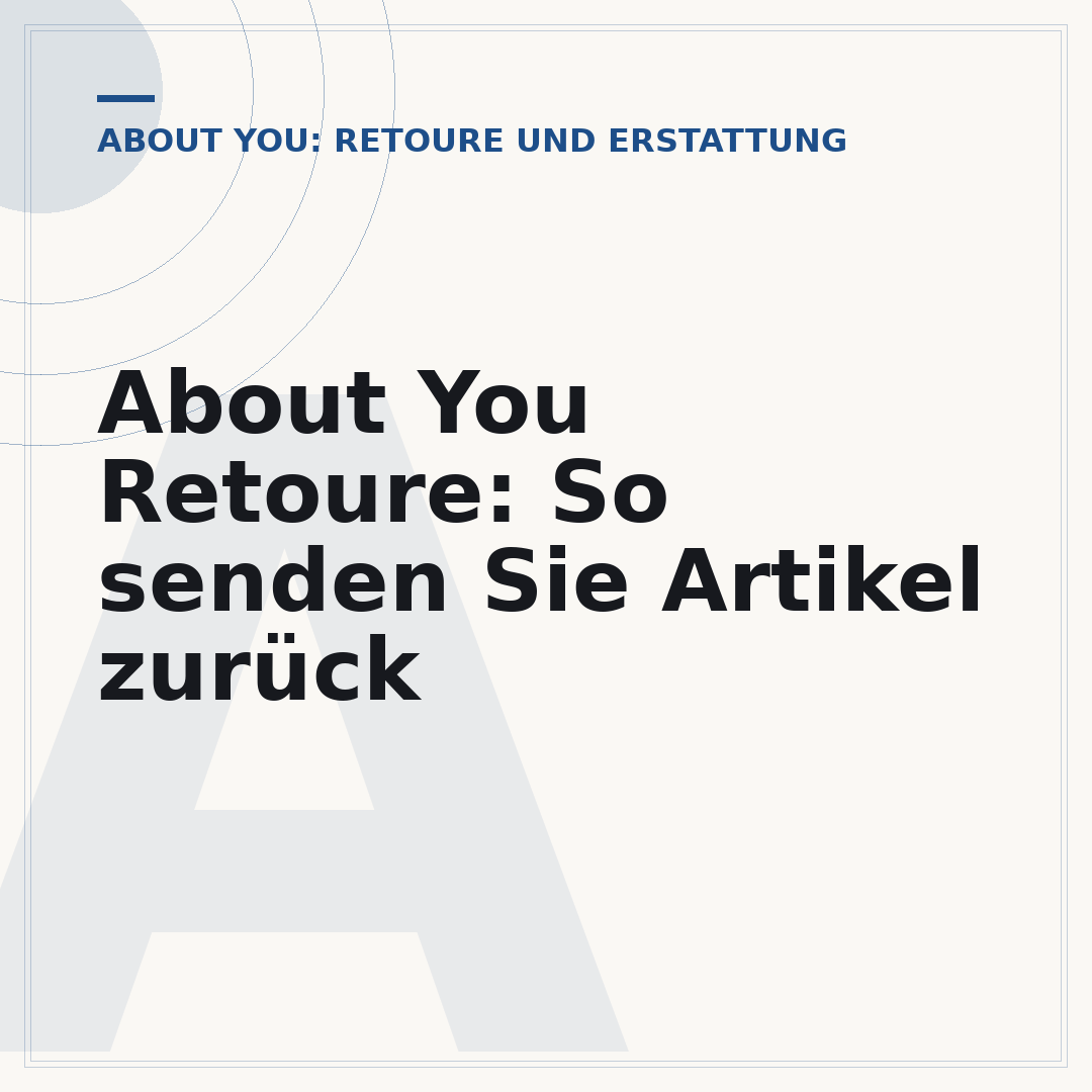 About You Retoure: So senden Sie Artikel zurück