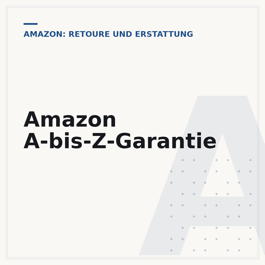Amazon A-bis-Z-Garantie