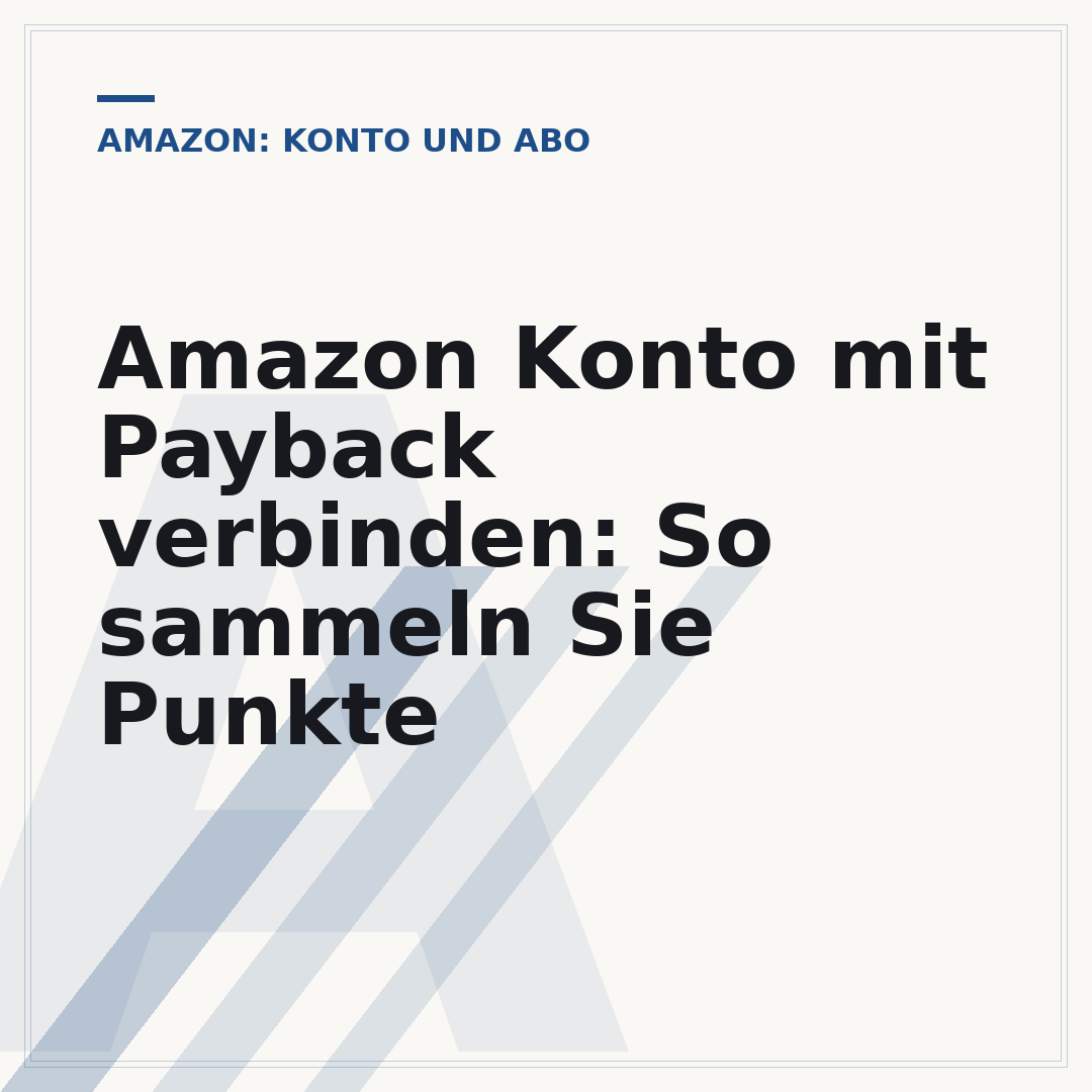 Amazon Konto mit Payback verbinden: So sammeln Sie Punkte