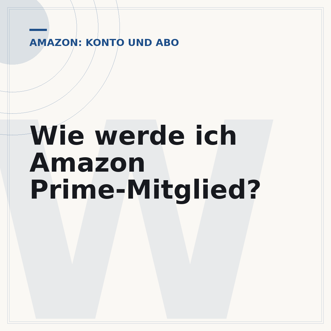 Wie werde ich Amazon Prime-Mitglied?
