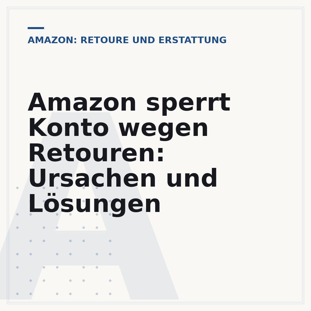Amazon sperrt Konto wegen Retouren: Ursachen und Lösungen