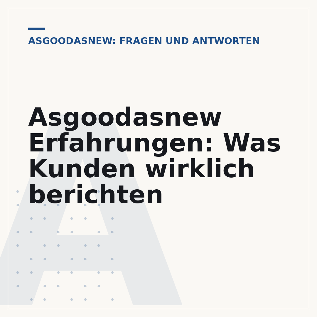 Asgoodasnew Erfahrungen: Was Kunden wirklich berichten