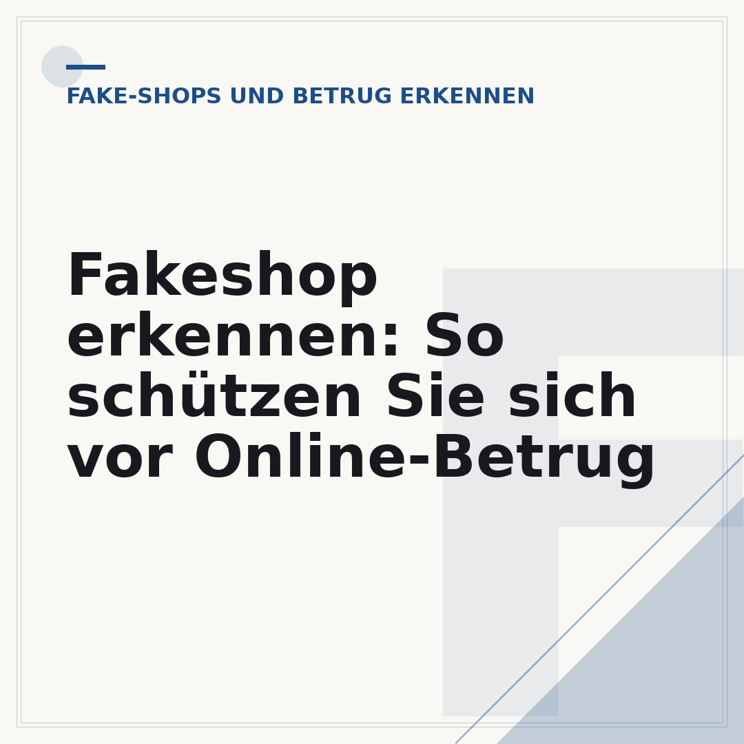 Fakeshop erkennen: So schützen Sie sich vor Online-Betrug